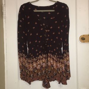 Floral Romper Urban Outfitters